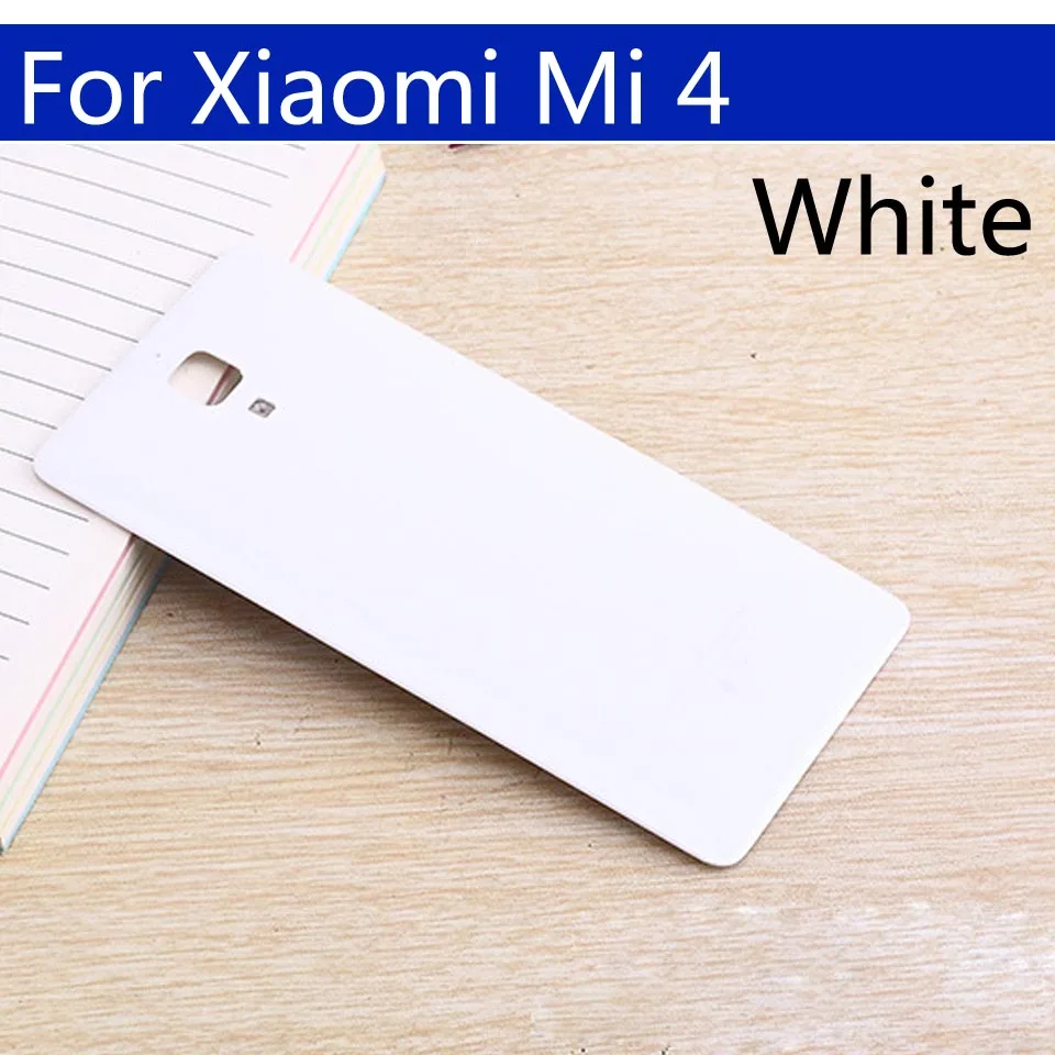 Задняя крышка аккумулятора для Xiaomi Mi4 Mi 4 M4 задняя корпуса замена 4|Корпусы и рамки