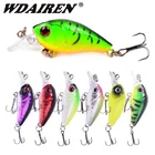 1 шт.45 мм 4 г мини воблеры для рыбалки тонущие воблеры для ловли щуки троллинг гремящие приманки рыболовные снасти окуня искусственная жесткая приманка