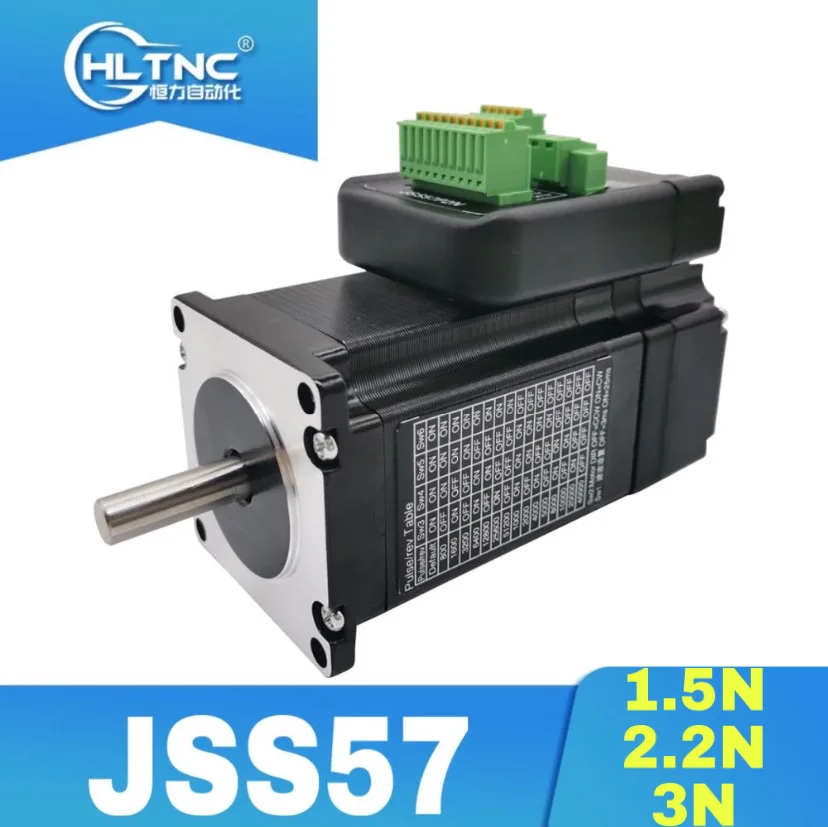 Nema23 замкнутый шлейф JSS57P1.5N/2.2N/3N интегрированный шаговый двигатель может заменить