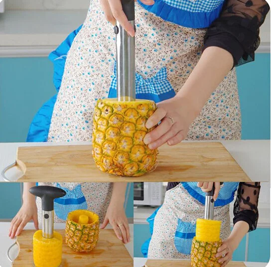 

Stainless Steel Pineapple Peeler Fruit Peeling Knife Peeler Pineapple Maker