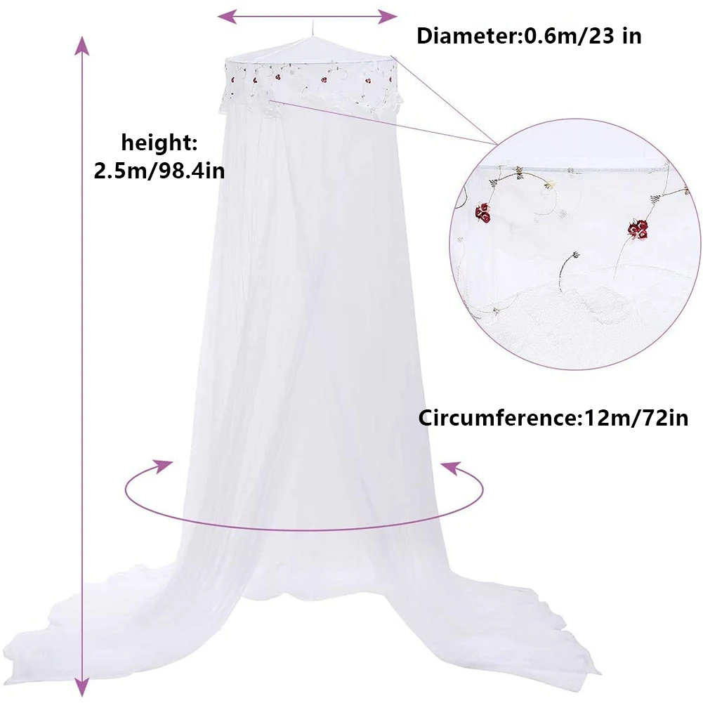 

Baby Mosquito Net For Crib Girls Princess Mosquito Net Hung Dome Bedding Baby Bed Canopy Tent Curtain Naturals Room Decor
