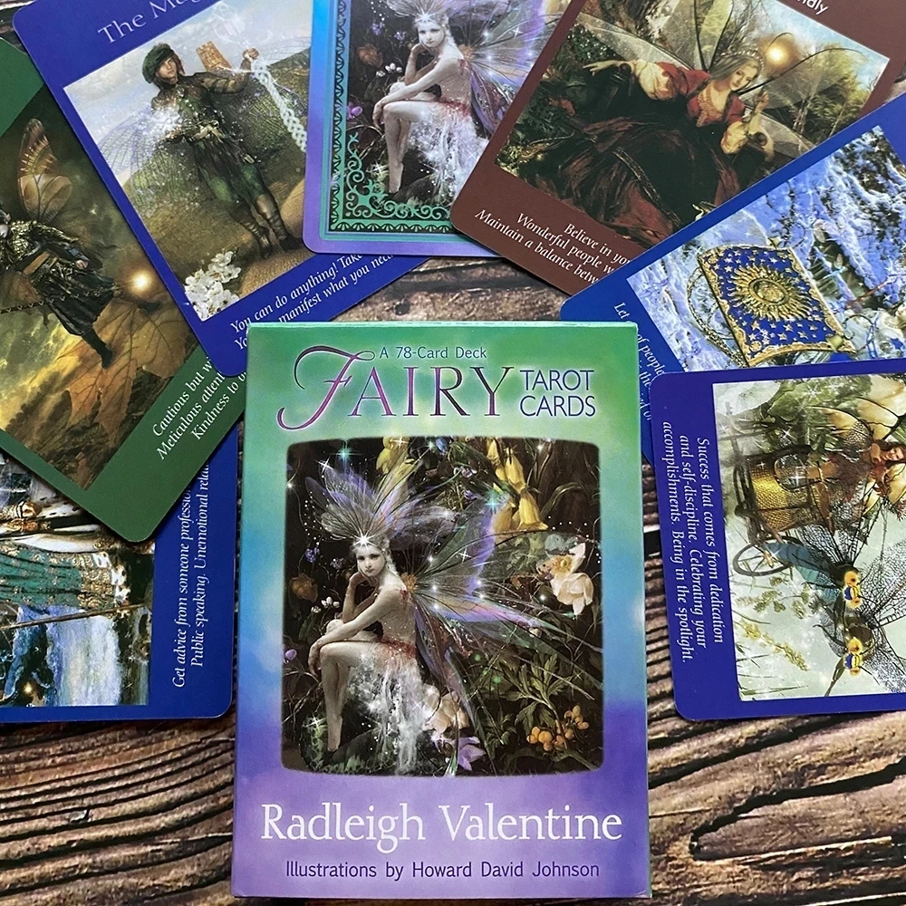 

New arrival Fairy Tarot Cards A 78 Card Deck Radleigh Valentine lllustrations High Quality Board Oracle Party Game Divination