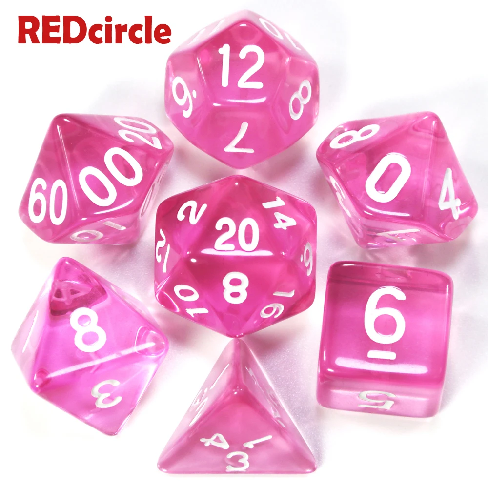 Горячая Распродажа Candy Die 7 шт./компл. прочный Набор игральных костей в старинном