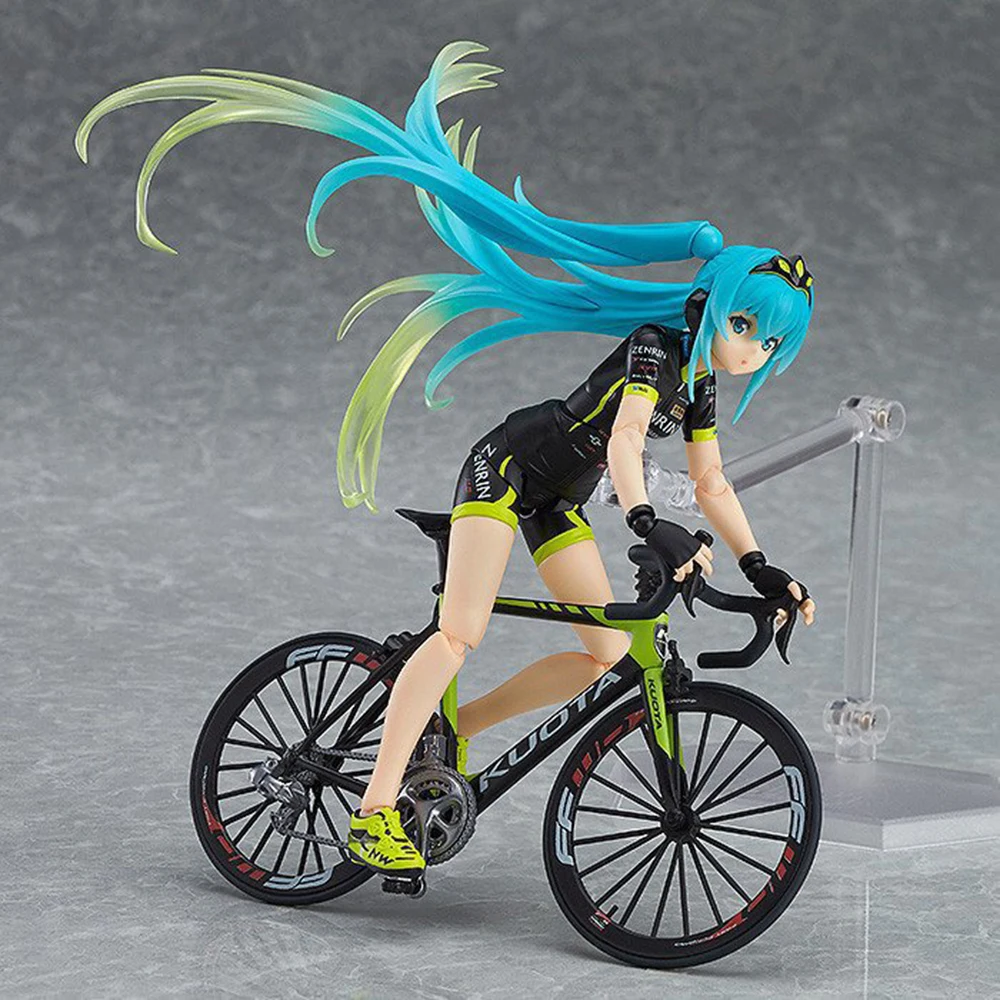 14 см Miku гоночный велосипед 2015 TeamUKYO поддержка Ver. Подвижная экшн-фигурка из ПВХ