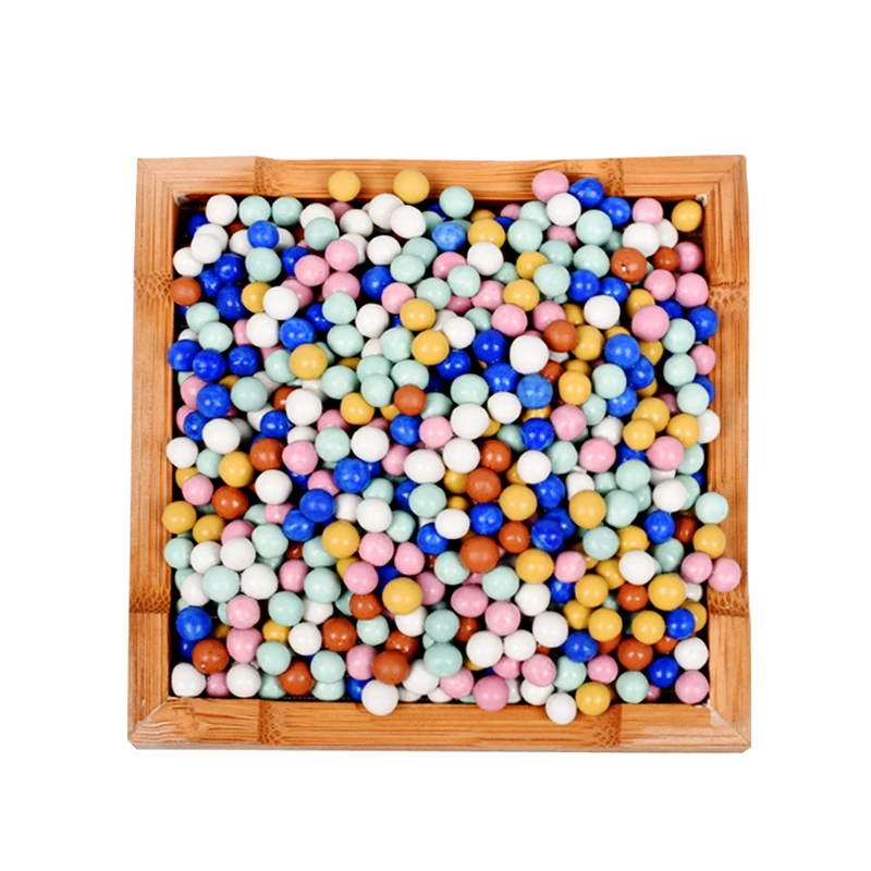 

The Colored Ceramsite Was Fixed By Hydroponic Culture with Flowery, Flesky and Breathable Small Ceramsite Balls