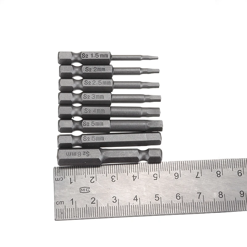 8 шт шестигранный ключ Набор бит быстрое изменение подключения ударный драйвер