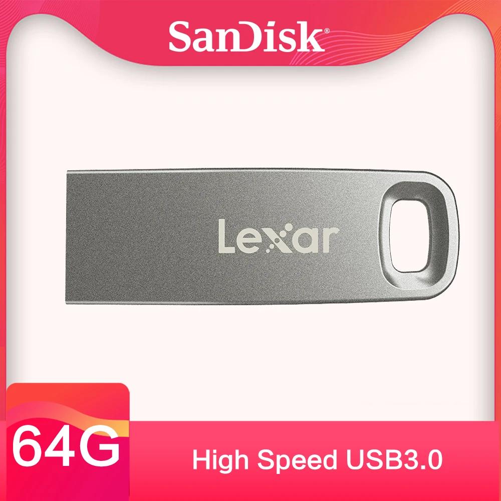 Lexar USB флэш накопитель 3 0 32 Гб 64 ГБ высокоскоростной металлический U диск 128 ручка