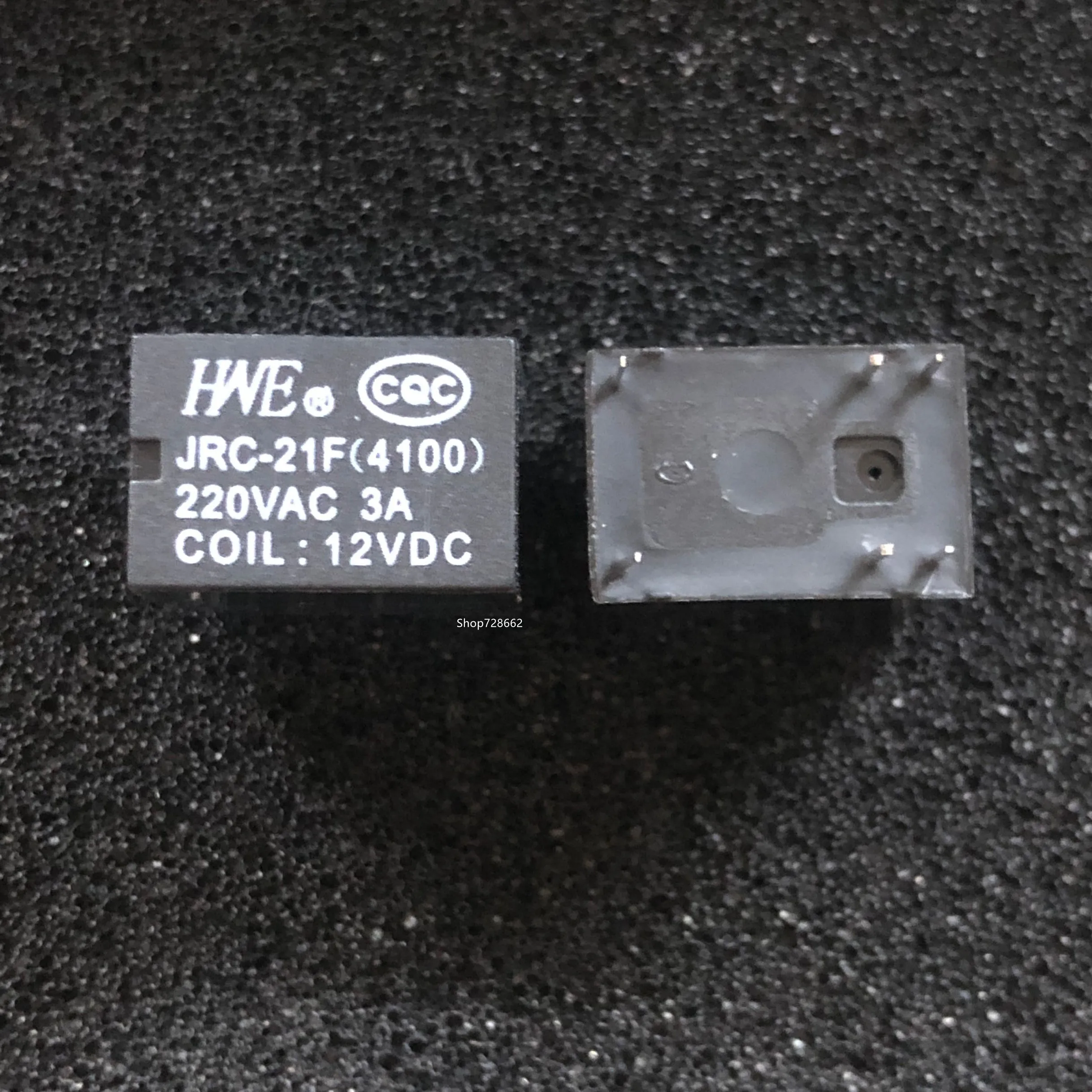 10 шт. JRC-21F 4100 DC мини Мощность реле 6-pin печатного монтажа печатной платы 3V 5V 12V оптом
