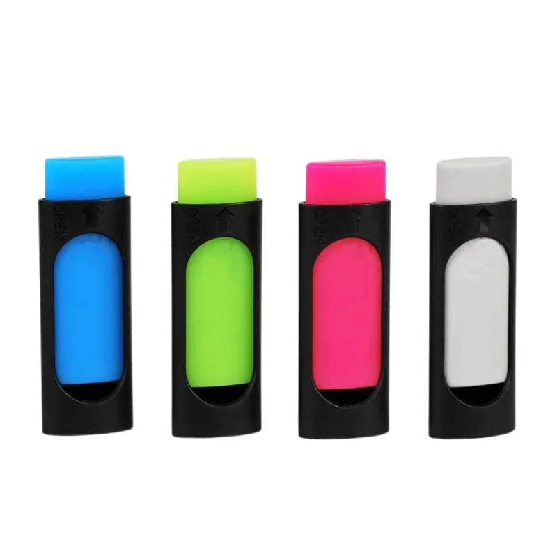 2pcs Creative Ink Erasers Eraser Cute Erasable Rubber Kawaii Students Stationery Kids Supply School Office Correction Supplies | Канцтовары