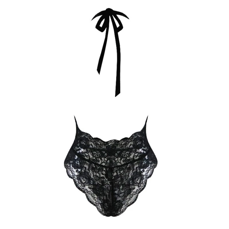 Сексуальное женское нижнее белье черное кружевное прозрачное Эротическое с
