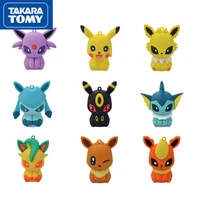 takara tomy pokemon kawaii mobile phone holder ibrahimovic pikachu fusion lightweight portable desktop decoration