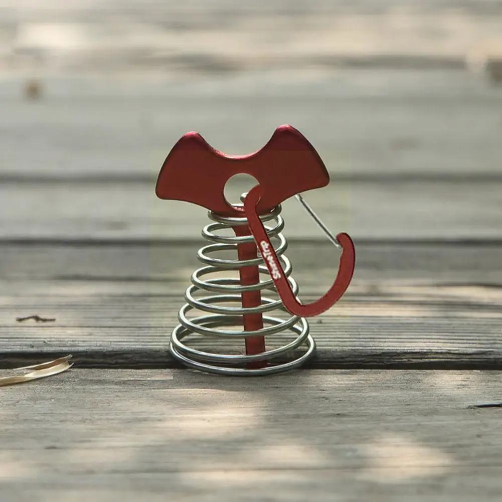 

1pc Multifunctional Fish Bone Hanging Buckle Tent Nail Buckle Outdoor Hiking Hook Accessories Tent Camping Rope Supplies S4k1