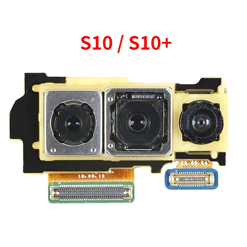 For Samsung Galaxy S10 G973F G973U G9730 Front Camera Flex Cable S10+ G975F G975U G9500 Back Rear Camera Replacement Parts
