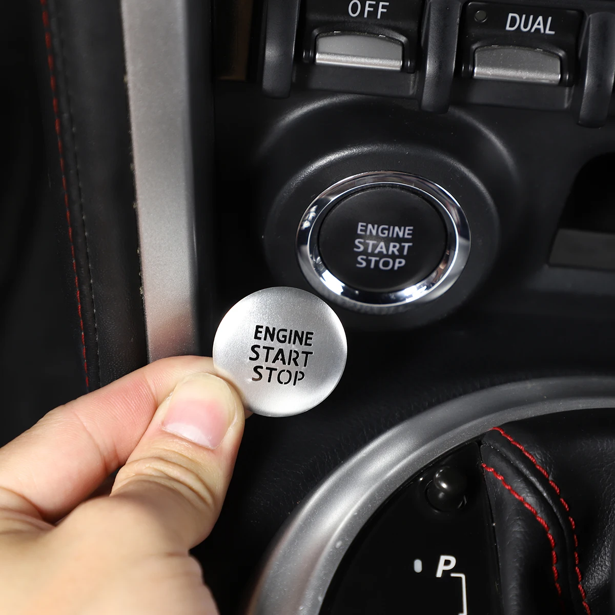Для 2012-2020 Toyota 86/Subaru BRZ автомобильный двигатель из нержавеющей стали однокнопочный
