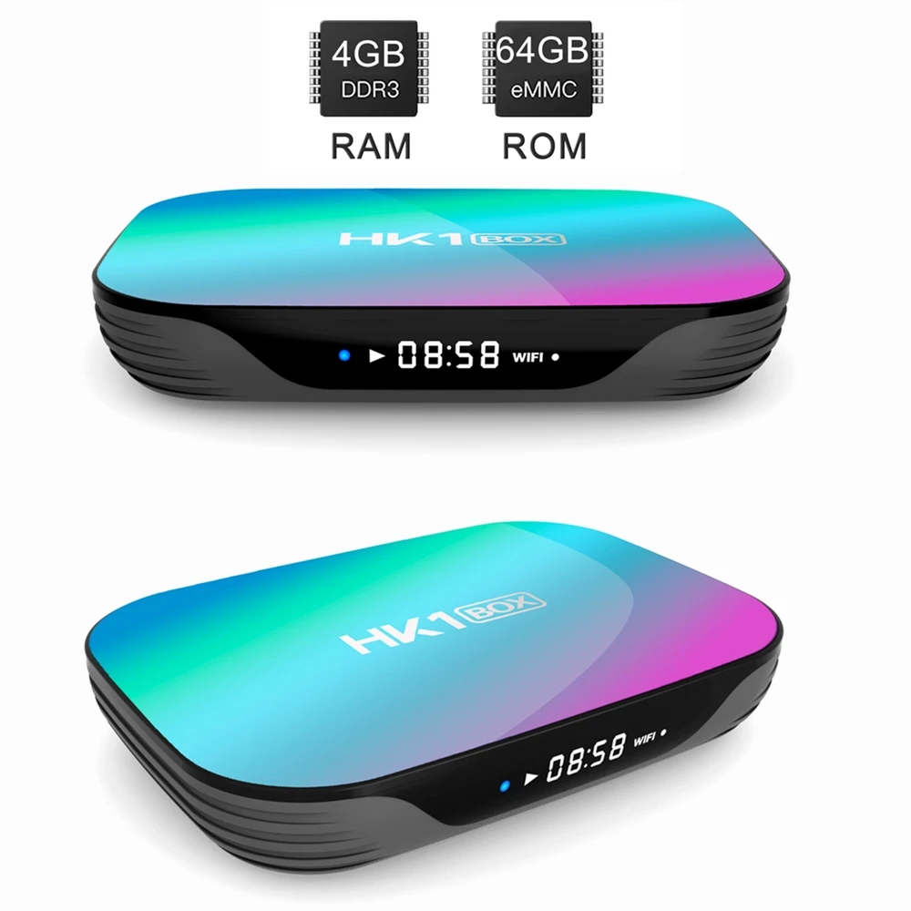 8K Ultra HD Android ТВ приставка Android 9,0 Смарт ТВ приставка 5G wifi 8K HDMI 2,1 USB 3,0 четырехъядерный процессор Amlogic ОТТ ТВ приставка телеприставка - Цвет: 4GB  64GB