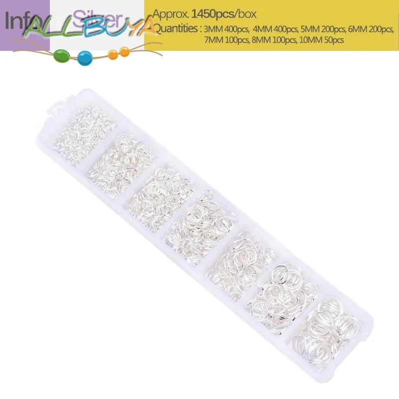 Золотистые открытые соединительные кольца для обжима бусин изготовление