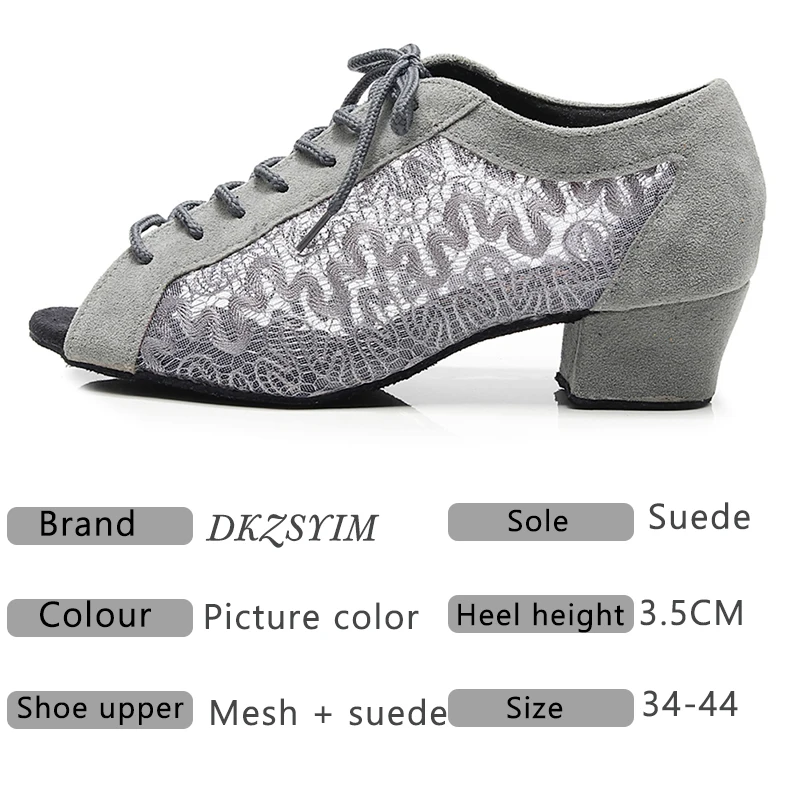 DSZSYIM/Обувь для латинских танцев женщин и девочек Танцевальная обувь девушек