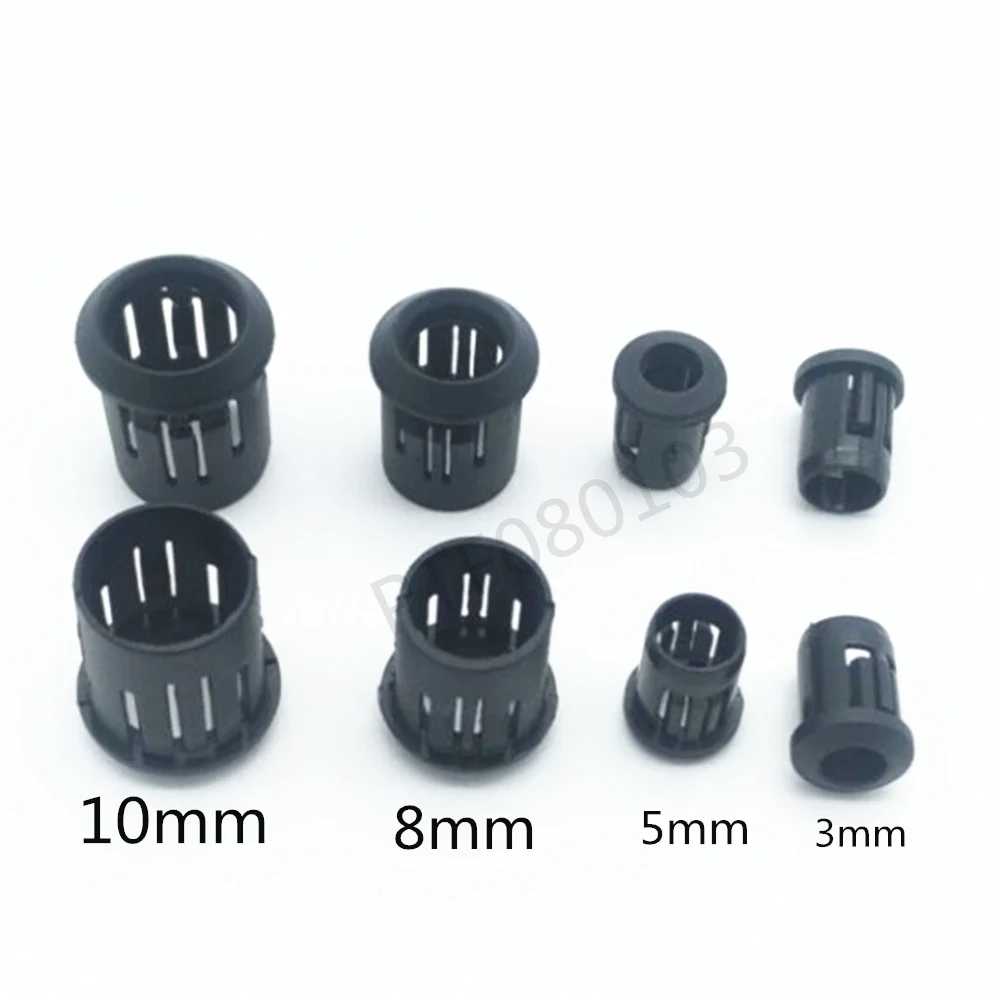 

3mm 5mm 8mm 10mm Black Plastic LED Clip Holder Case Cup Bezels Mounting Cases