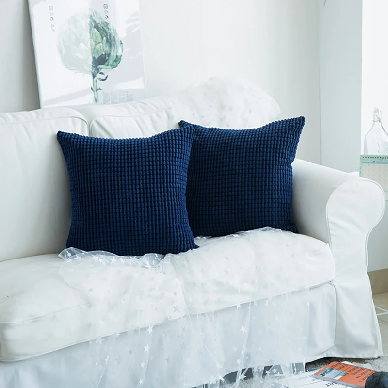 Декоративные подушки для дивана Вельветовая наволочка гостиной Осенние Подушки