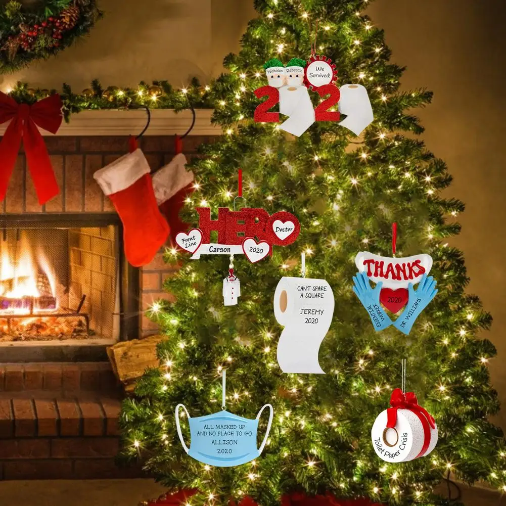 

Decorations Holiday Family Ornament Survived Survivor Quarantine