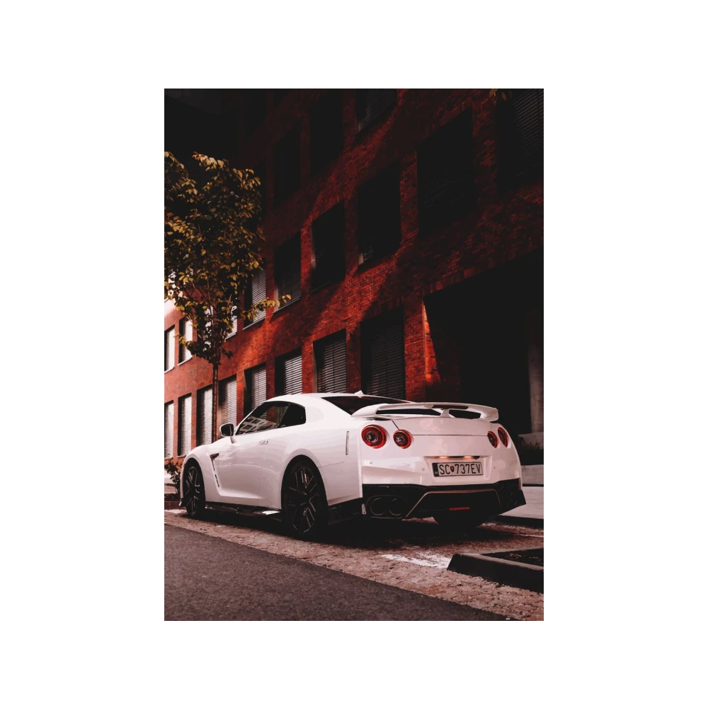 Nissan GTR холст картина классические клевые автомобильные подушки wall art дома
