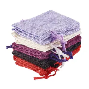 10 шт., мешочки для ювелирных изделий, 9 х7 см, 14 х10 мм