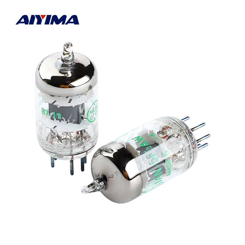 AIYIMA 2 шт. GE 5654 Вт вакуумный трубчатый клапан вакуумная электронная трубка