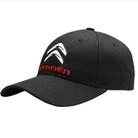 new fashion 3d citroen black hat cap car logo moto gp racing f1 baseball cap hat adjustable casual trucket hat