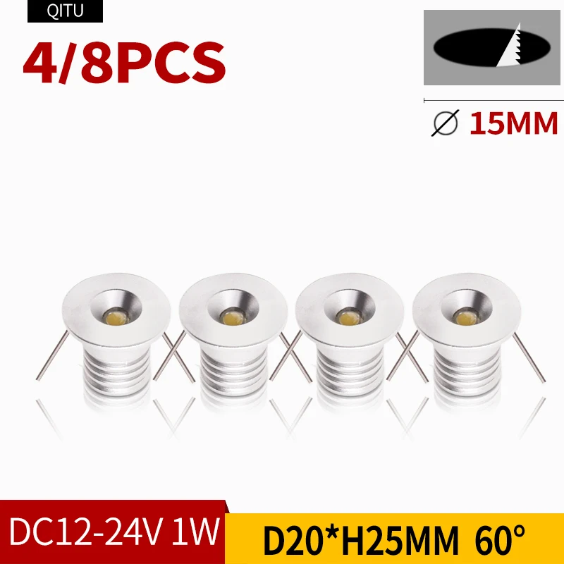 Точечный миниатюрный маленький светодиодный светильник встроенный Встроенный