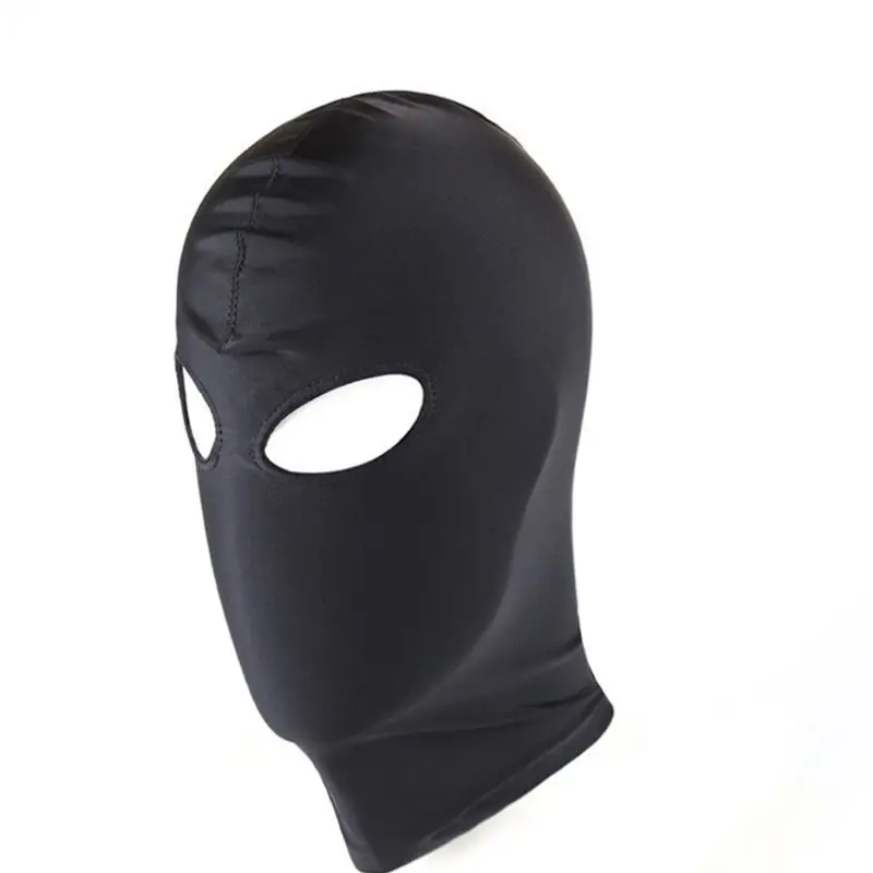 SM бондаж сексуальный головной убор эротические игрушки черный раб удерживающий