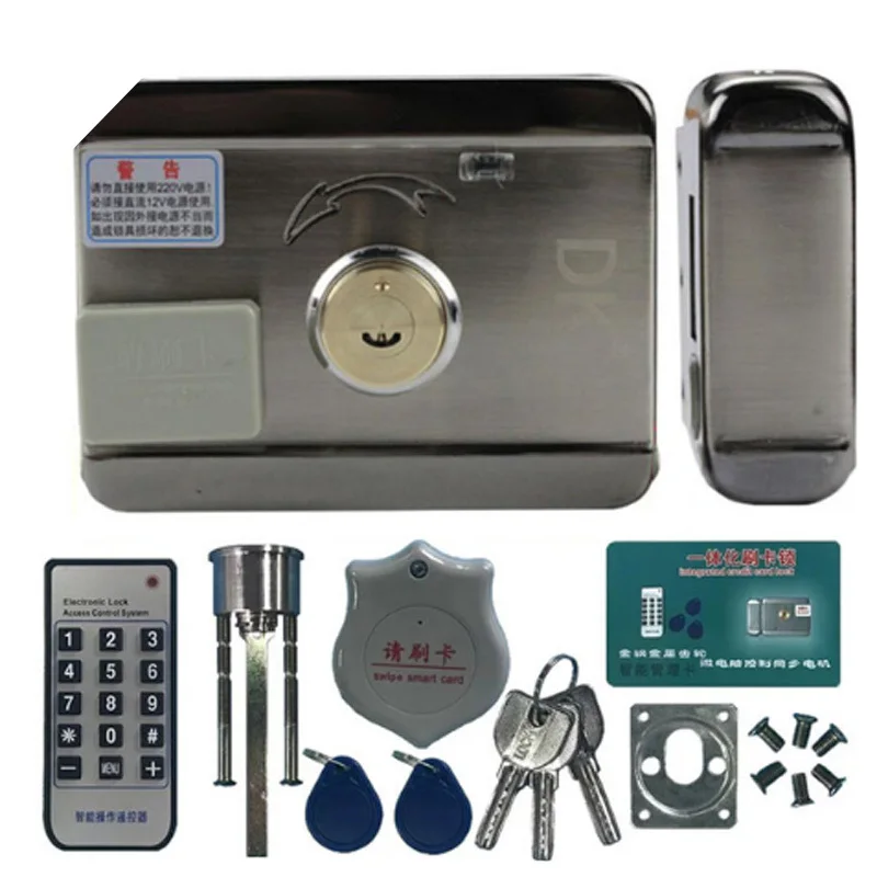 Система контроля доступа к двери и воротам 12 В постоянного тока Электронный