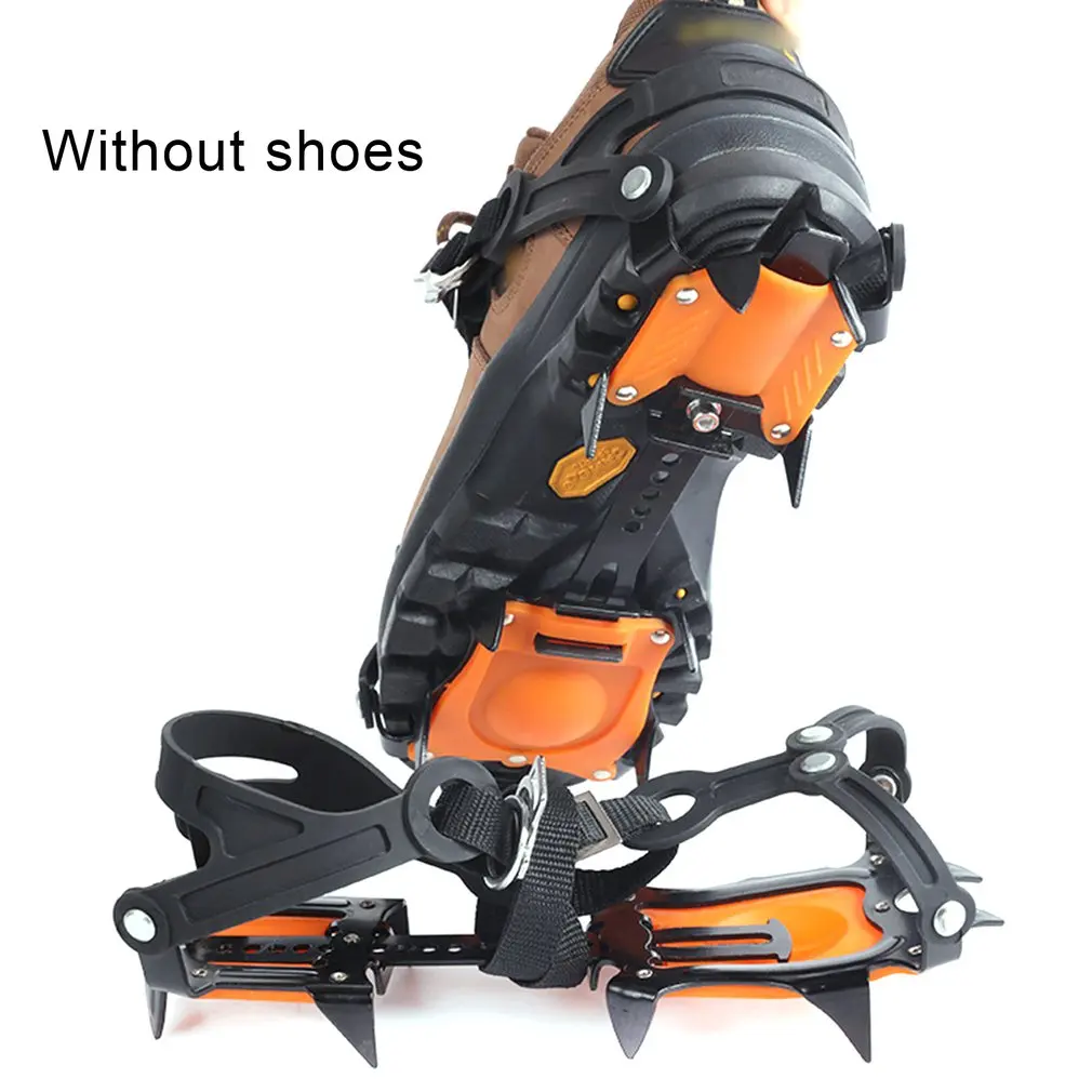 

Professional Ice And Snow Non-slip Shoe Cover Outdoor Mountaineering Ice Climbing 10-tooth Crampons Spikes