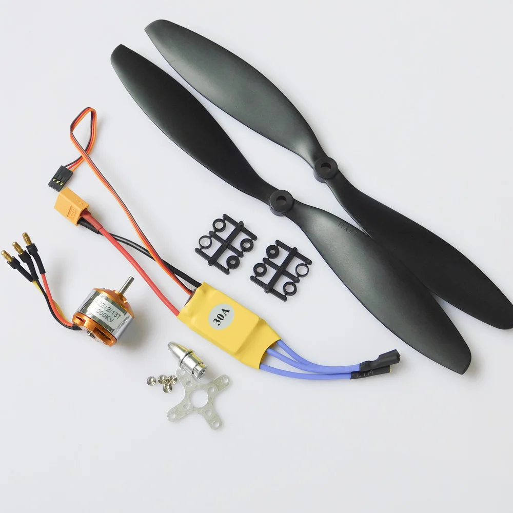 

Brushless motor New Sida XXD A2212 KV930/1000/1400/2200 30A ESC +1045 paddle Power combination