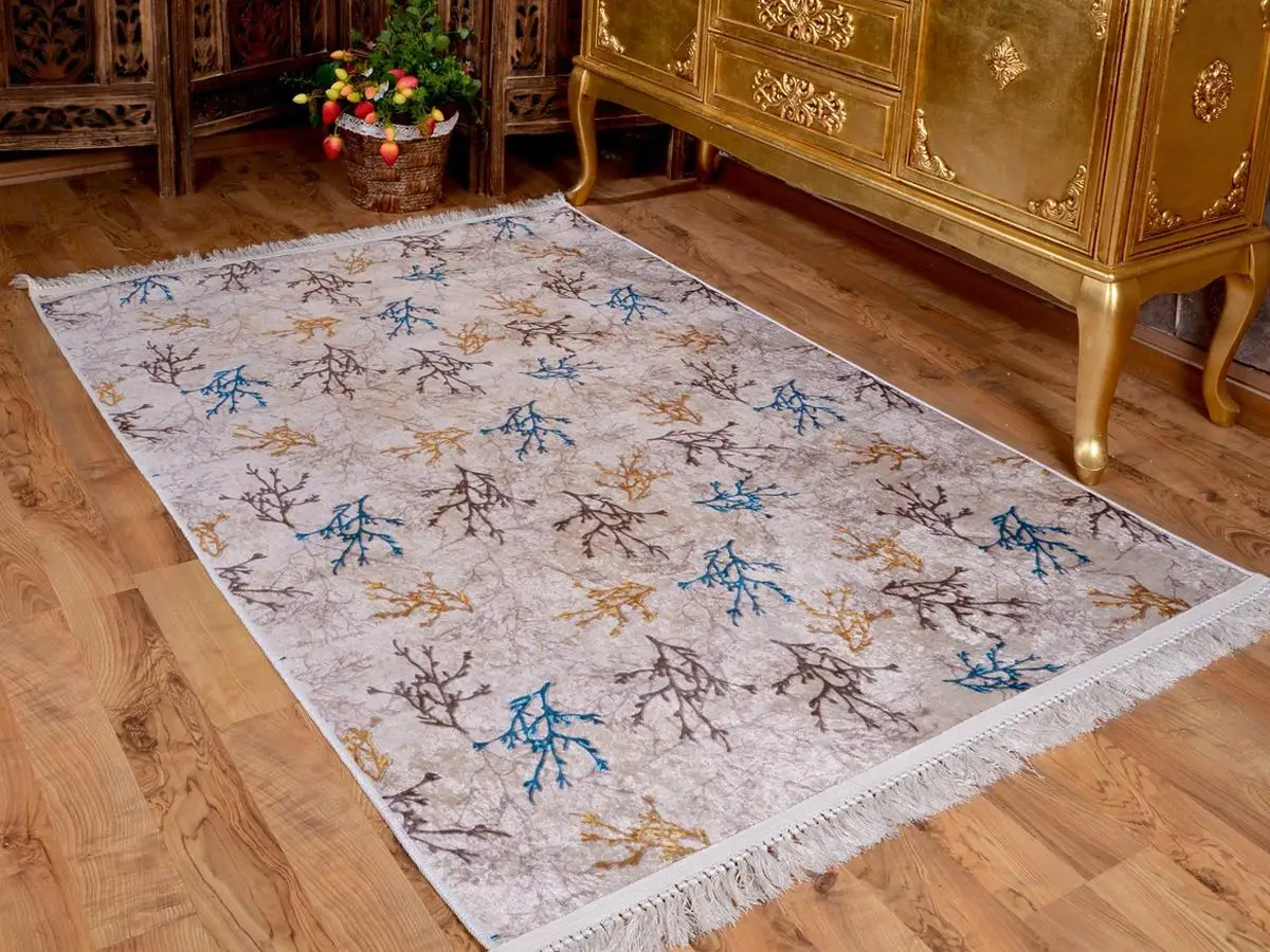 

Latex Anti-Slip Soles Digital Print Velvet Carpet Sheets Color 150x220 Cm