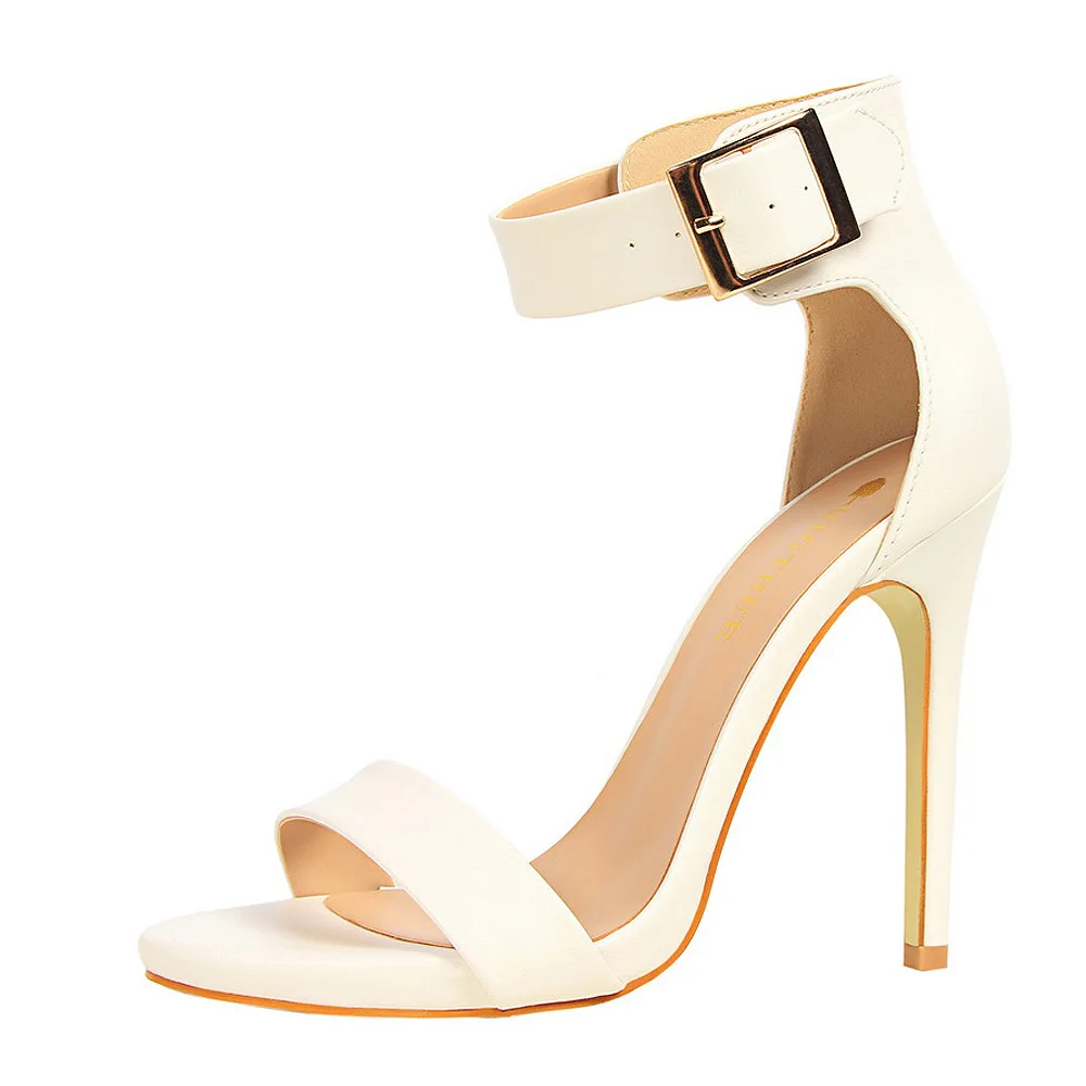 

Fashion sandals thin high heels metal high heels women's shoes sandals
