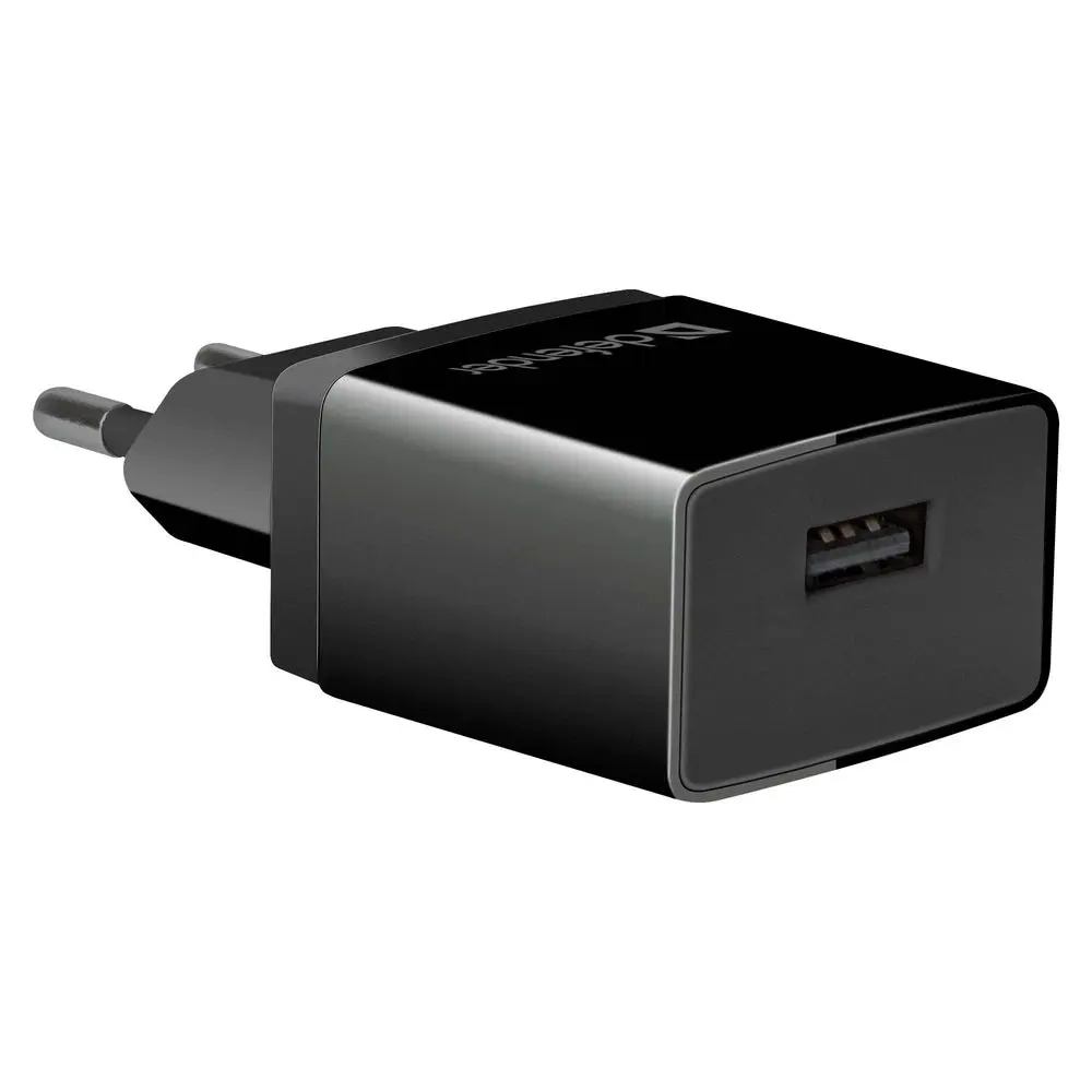 Сетевой адаптер Defender UPA-21 черный 1xUSB 5V/2.1А | Электроника