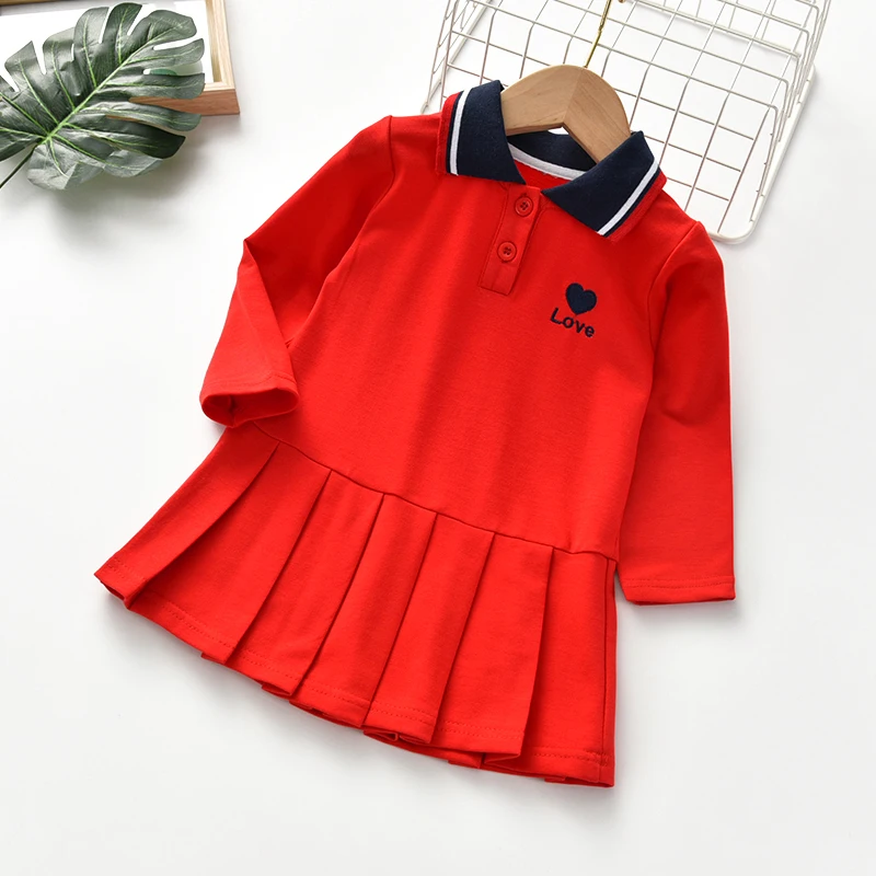 От 1 до 6 лет платье для маленьких девочек с вышивкой в виде сердца вечерние платья