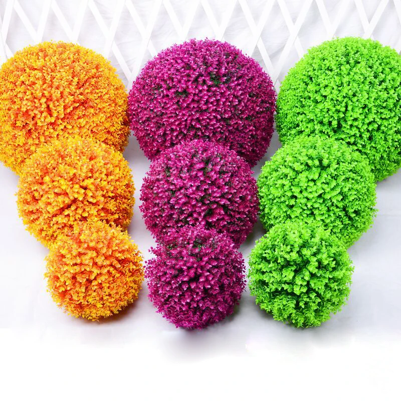 Большие искусственные растения пластиковые шарики из бокса эвкалипта Миланская