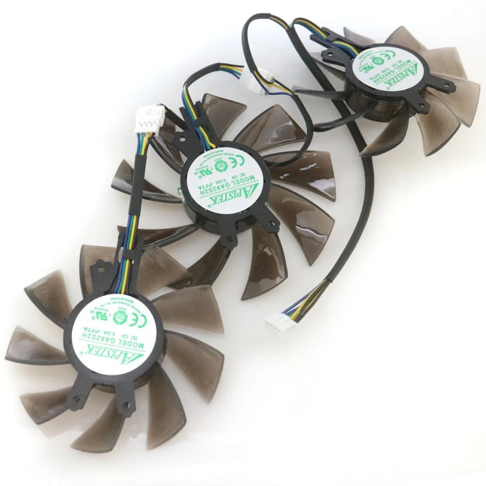 FY09015L12LPA FY08015L12LPA GA91S2H 12V 0.40A 4Pin для GALAXY GEFORCE GTX 970 980 TI HOF Видеокарта кулер вентилятор