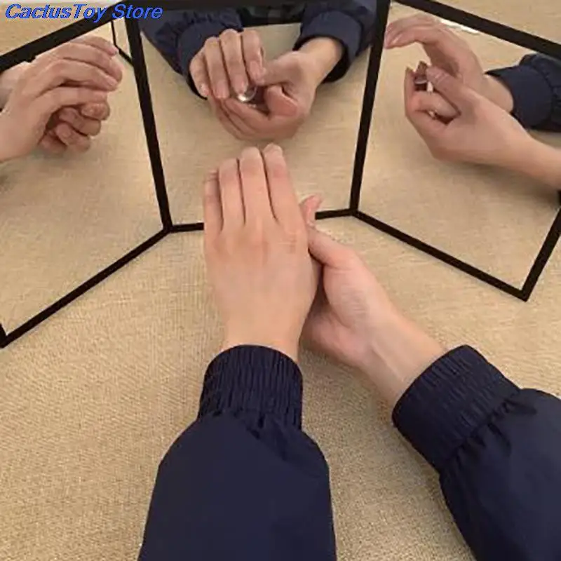 3-полосное зеркало для практики покерная монета техническая карточная подкладка