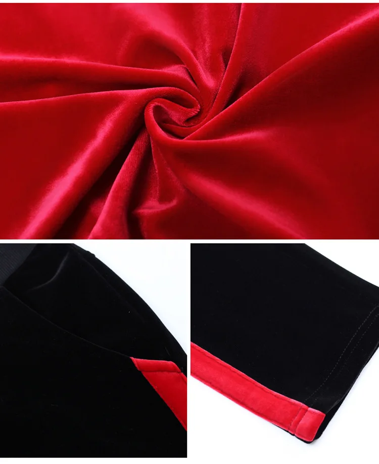 Велюровый спортивный костюм из двух предметов женская одежда Vetement Femme 2019 Chandal Mujer