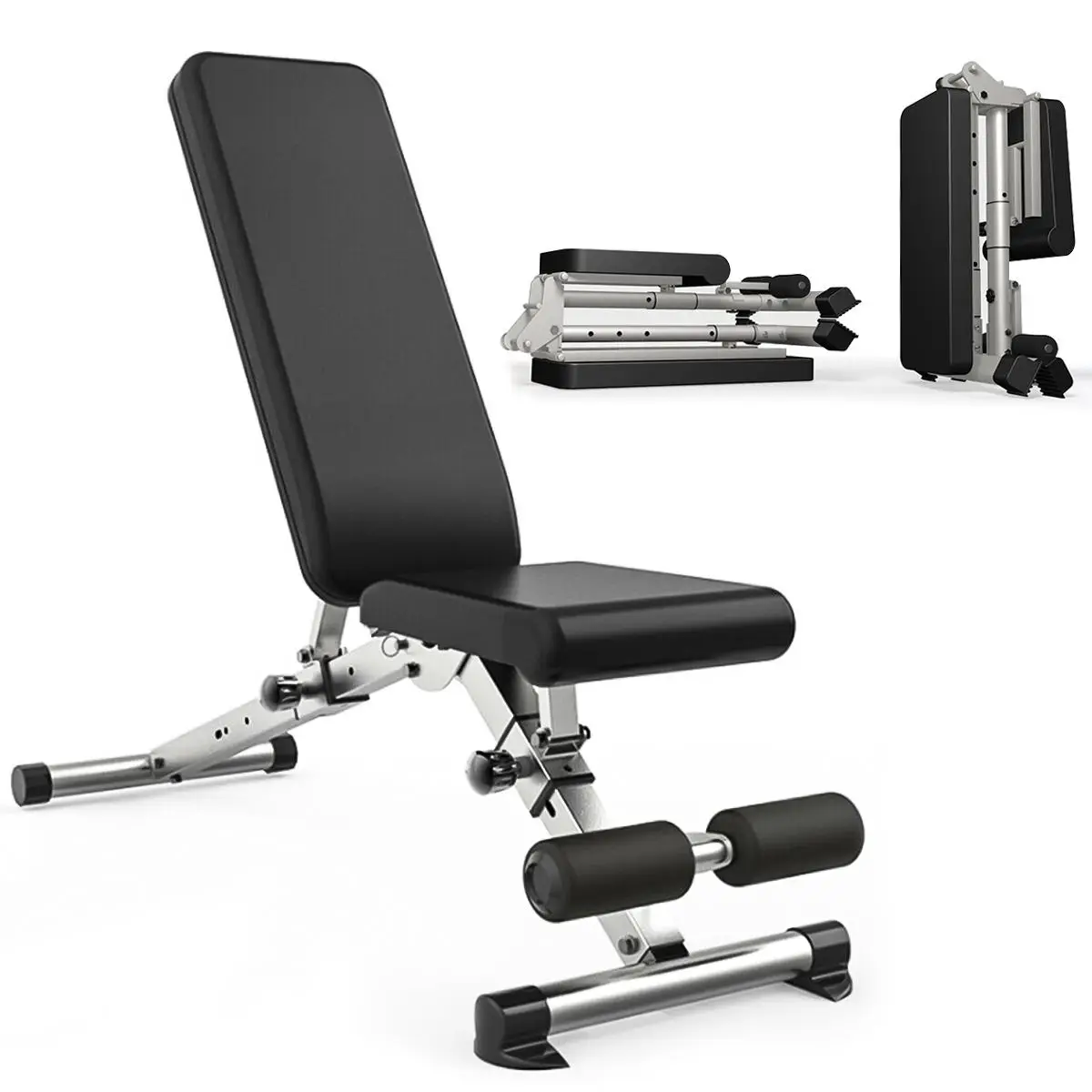 

Household Fitness Workout Gym Exercise Training Equipment Indoor Fitness Adjustable Fitness Stool Dumbbell Bench Sit Up Stool