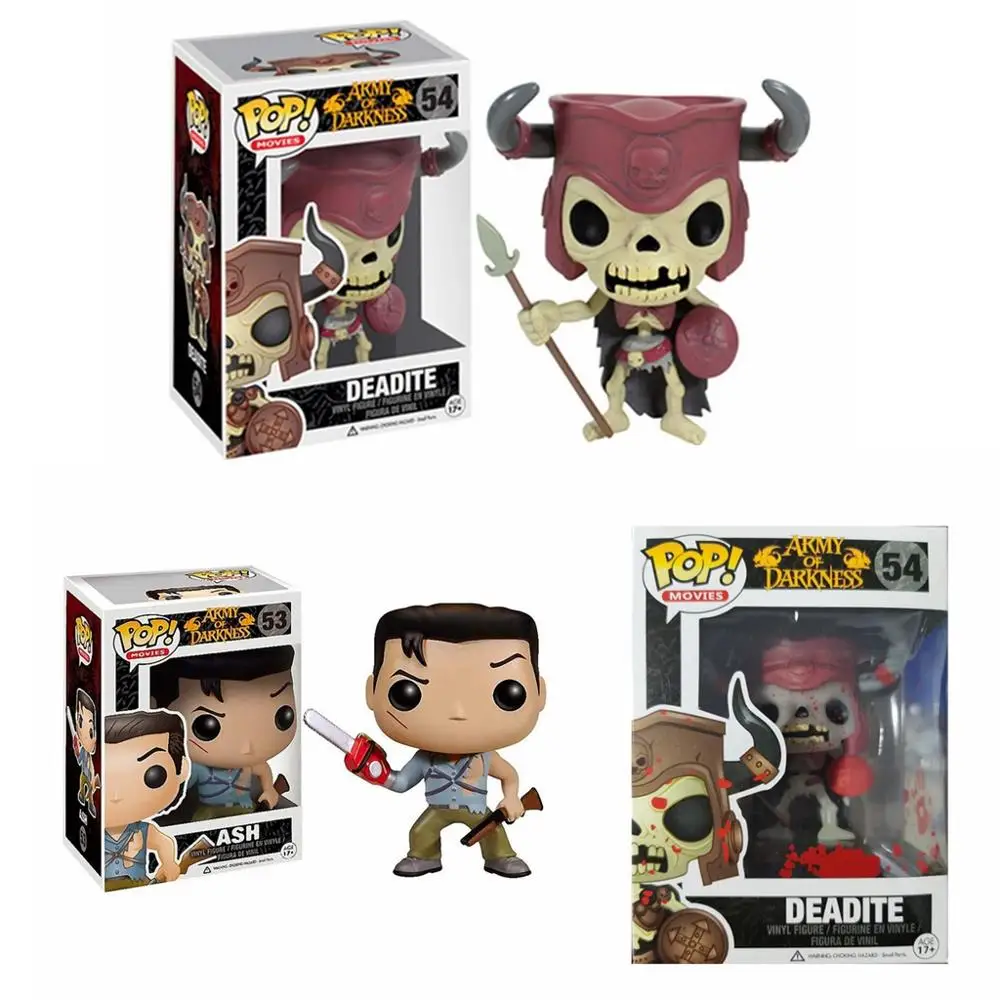 Funko поп фильмы: злые мертвецы деадит Эш 53 #54 # виниловые экшн фигурки и игрушки