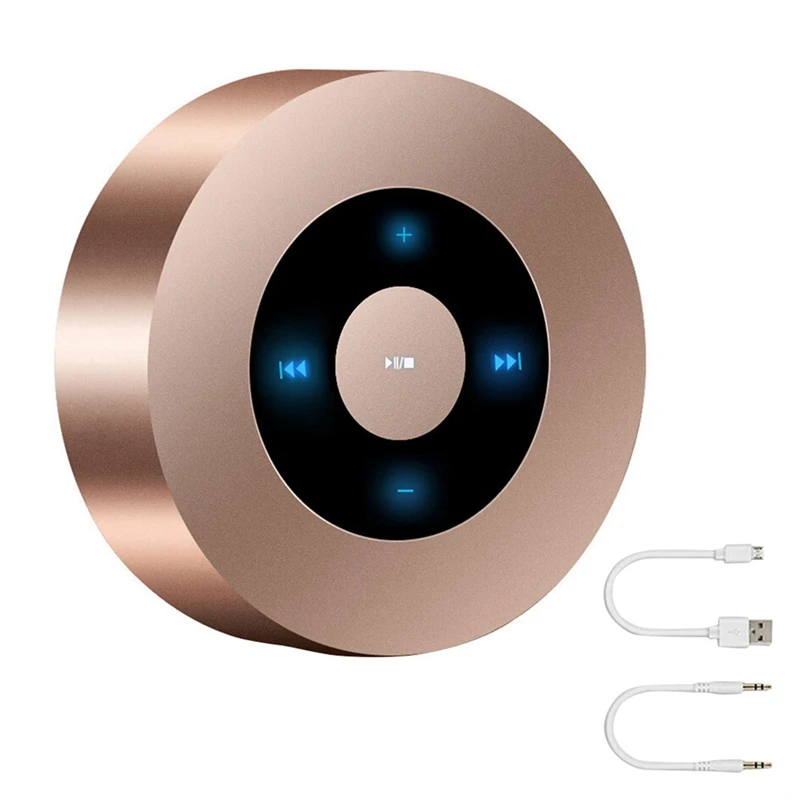 A8 Mini Wireless Bluetooth Speaker Portable Press Screen Stereo Subwoofer Mp3 Player With Microphone Tf Card Slot Aux-In | Электроника