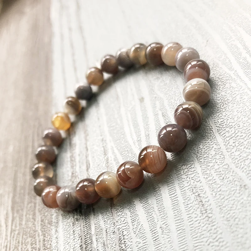 Fashion Popluar Stone Beaded Bracelet For Men Gift 8mm Botswana A-gate Beaded Bracelet Elasticity Rope Jewelry
Fashion Popluar Stone Beaded Bracelet For Men Gift 8mm Botswana A-gate Beaded Bracelet Elasticity Rope Jewelry