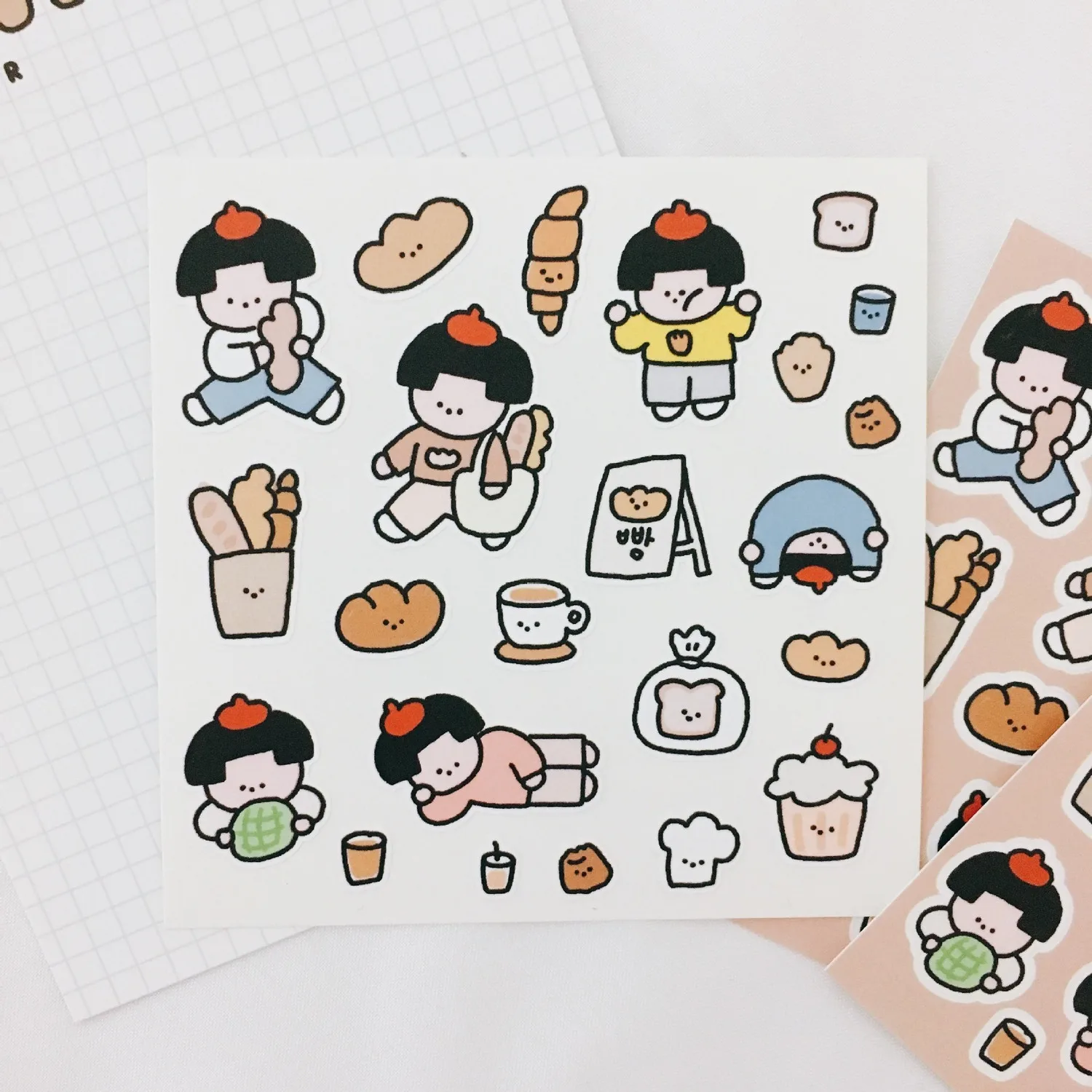 Sandro креативная сетчатая красная мультяшная кавайная хлеб злодейский девушка