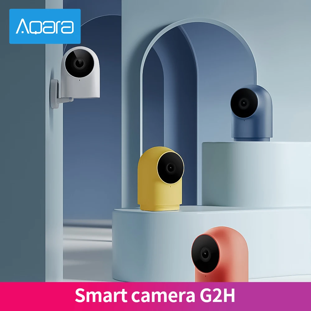 

Оригинальная камера Aqara G2H 1080P HD с функцией ночного видения для Apple HomeKit, приложение для мониторинга G2 H Zigbee, умная домашняя камера безопасност...