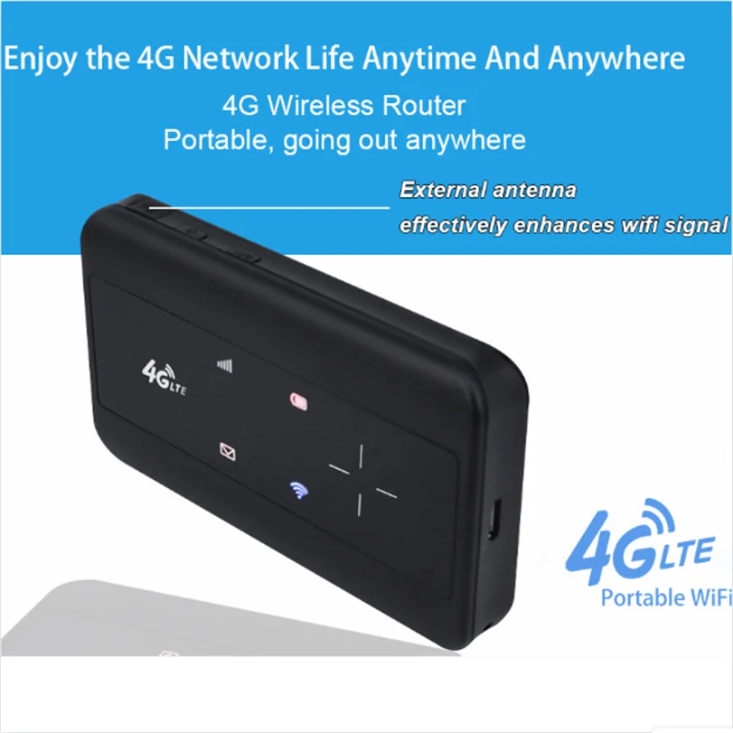 Разблокированный Универсальный роутер с SIM картой 3G 4G CAT4 LTE FDD TDD Wi Fi мини мобильная