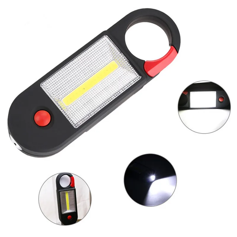 

Portable COB LED Working Light Repairing Lamp FLashlight Inspection With Magnetic Hook For Emergency Outdoor Fishing