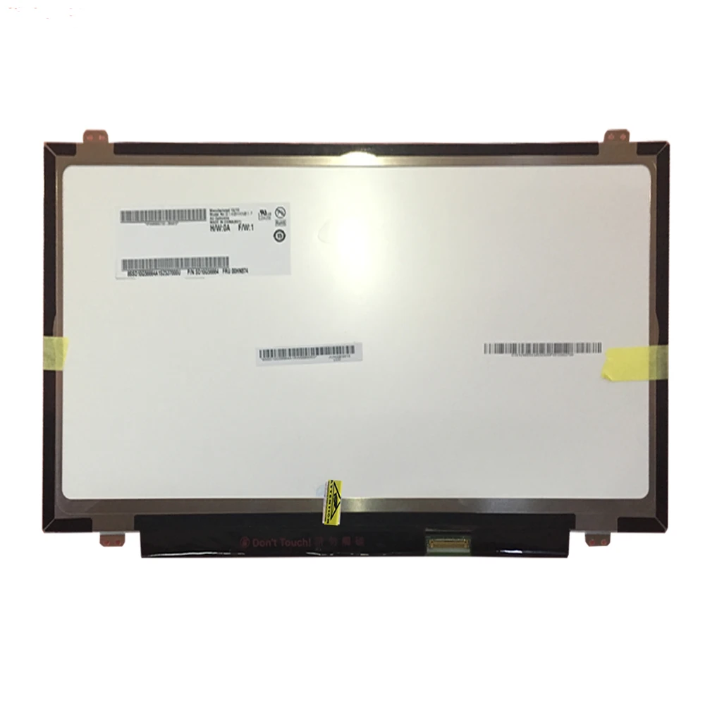 

FRU 00HN874 00HN873 For Lenovo ThinkPad X1 Carbon B140HAN01.7 14.0 inch 1920x1080 IPS FHD EDP 30Pins 72% NTSC Display Panel